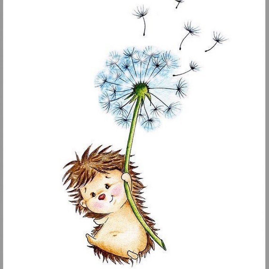 Влюбленные ежики