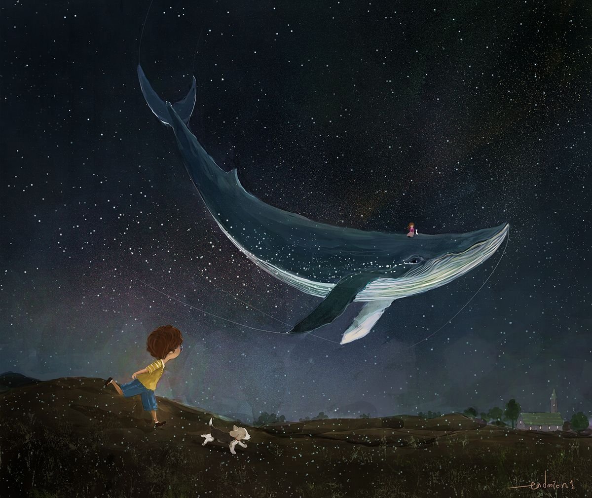 Киты по небу