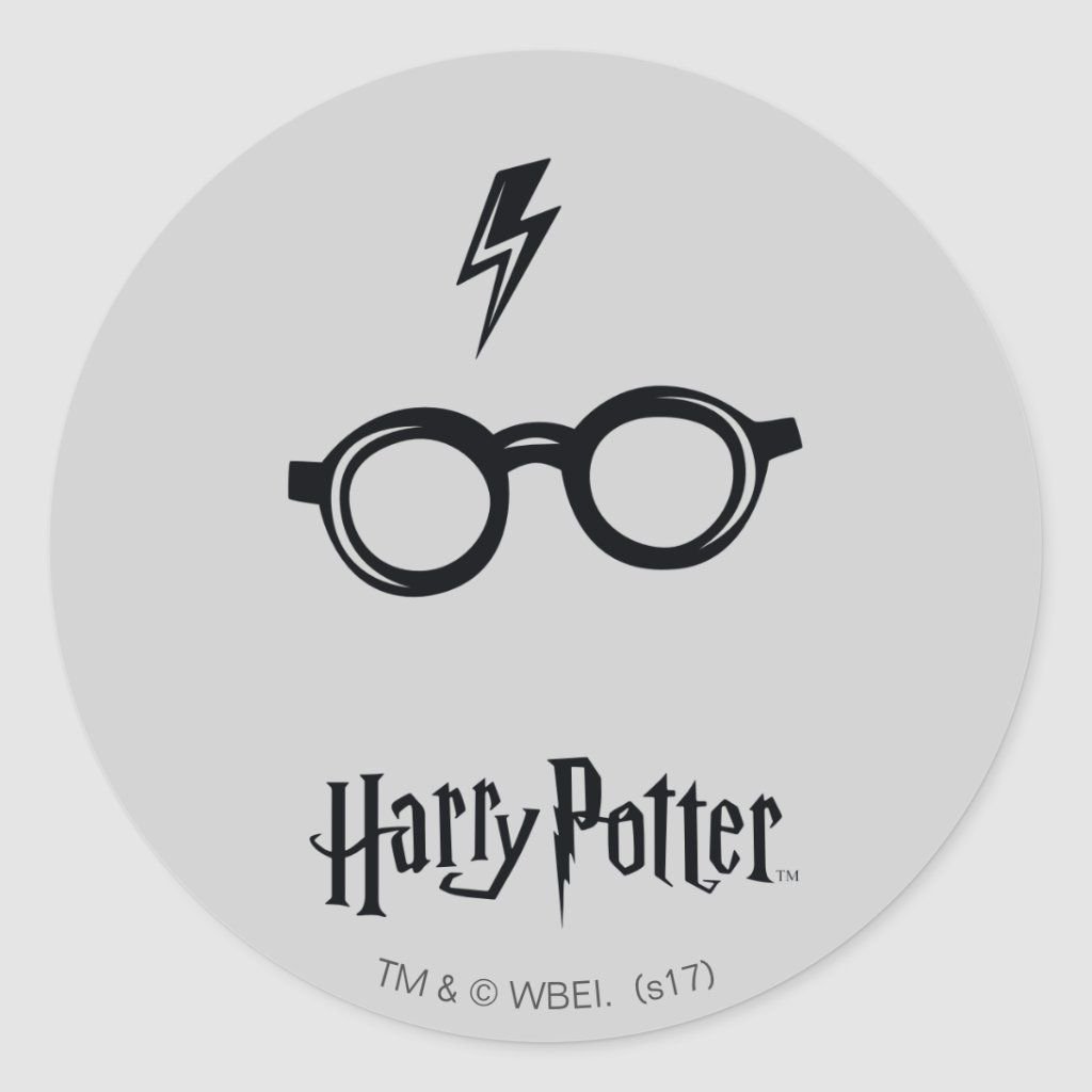 Очки Гарри Поттера рисунок