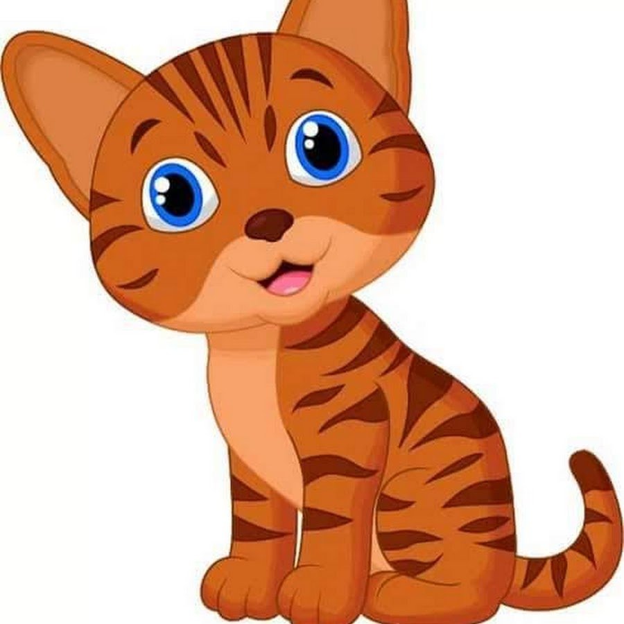 Котенок мультяшный