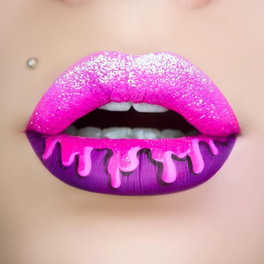 Губы не крашенные