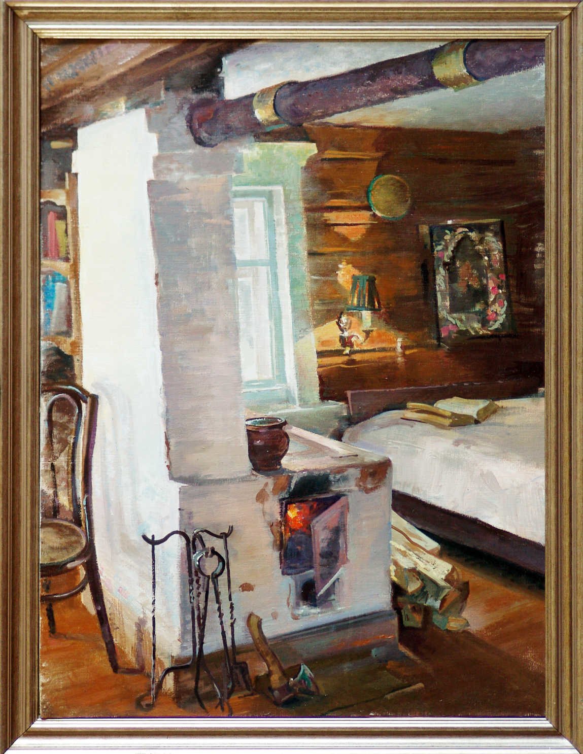 Горящий дом мультяшный