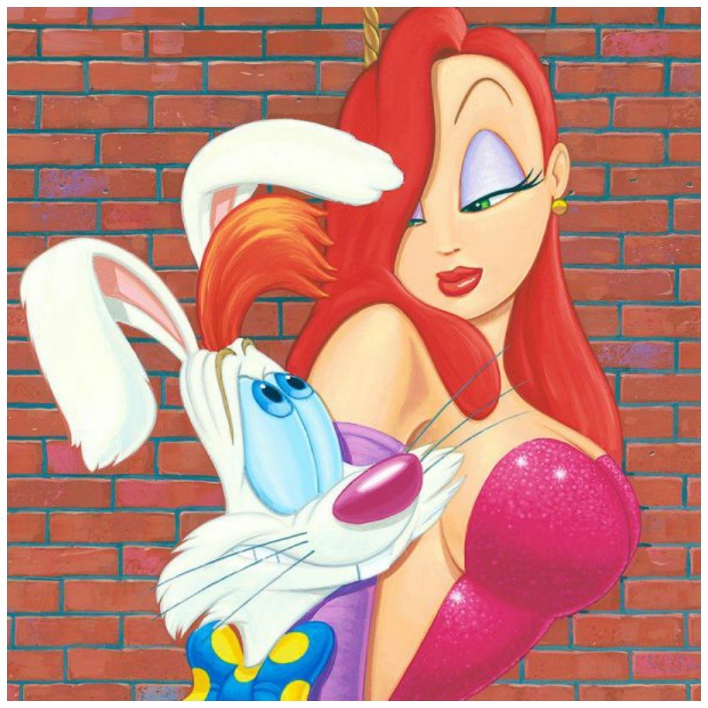 Джессика Робби и кролик Роджер