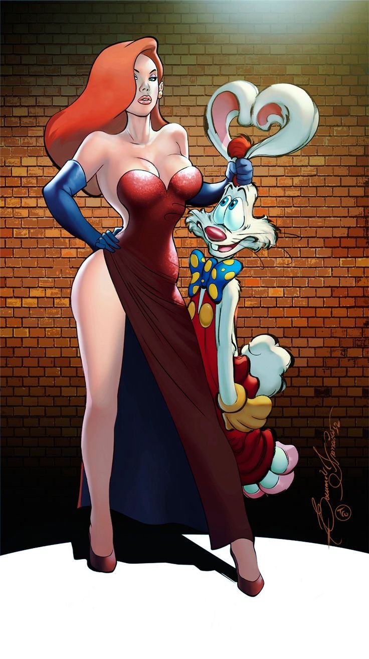 Джессика рэббит и кролик