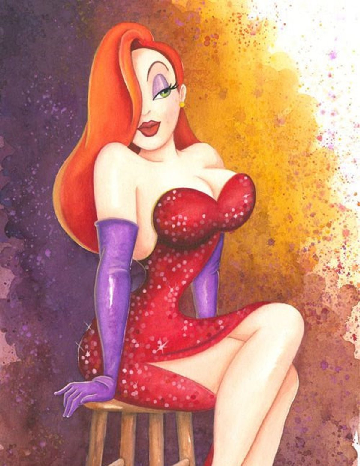 Джессика рэббит и кролик