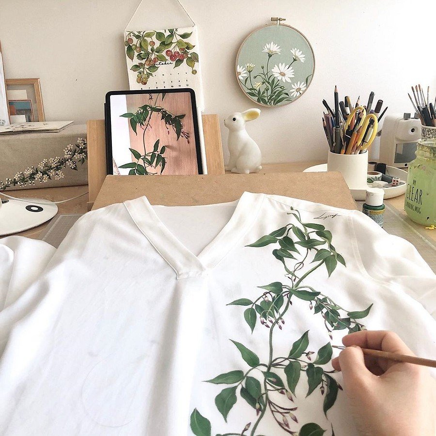 Роспись одежды