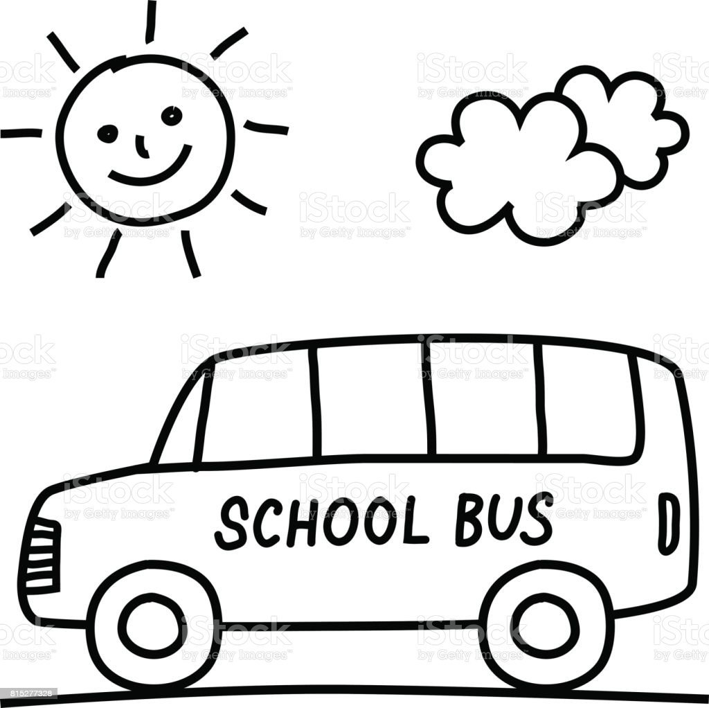 Автобус картинка для презентации