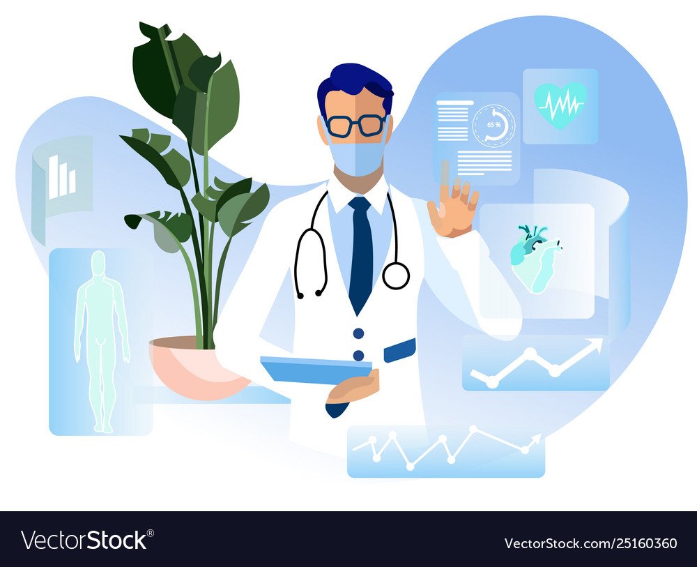 Врач рисунок