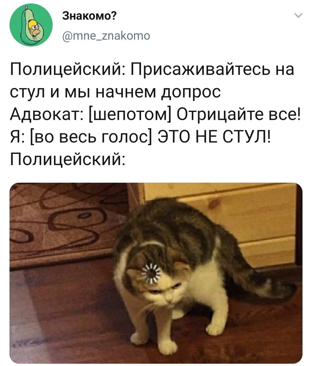 Мем отрицай все это не стул