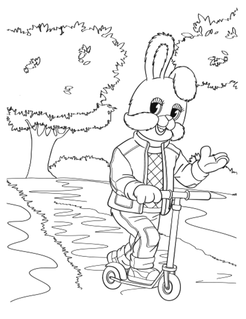 Степашка раскраска