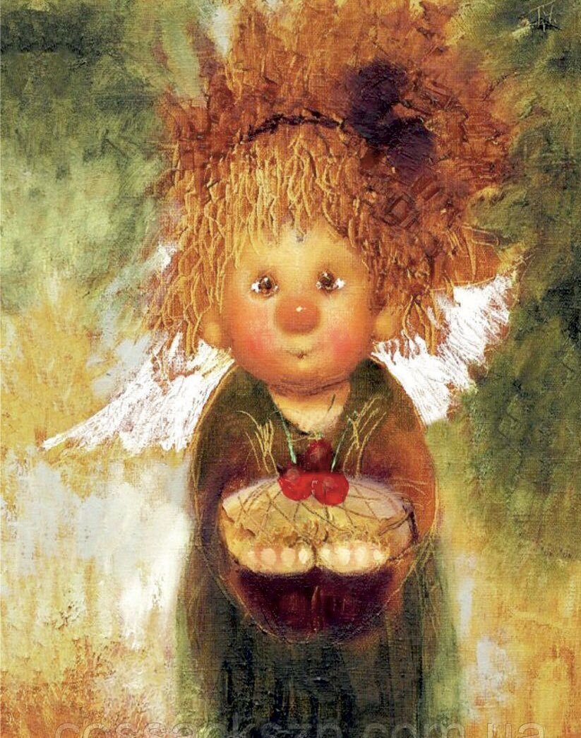 Художник Галина чувиляева ангелочки