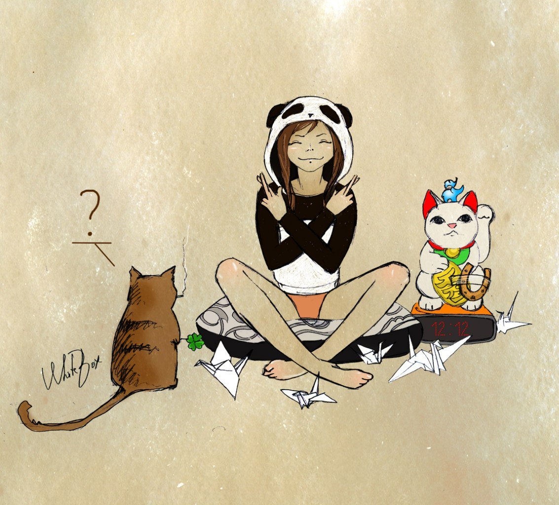 White Box девочка Панда