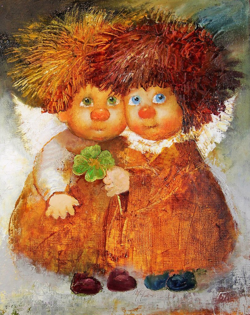 Люся чувиляева картины ангел