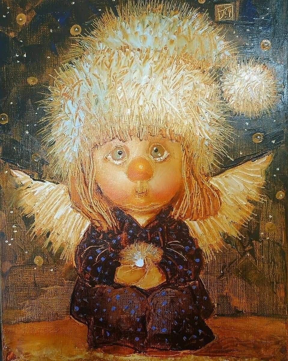 Ангелы художница Галина чувиляева