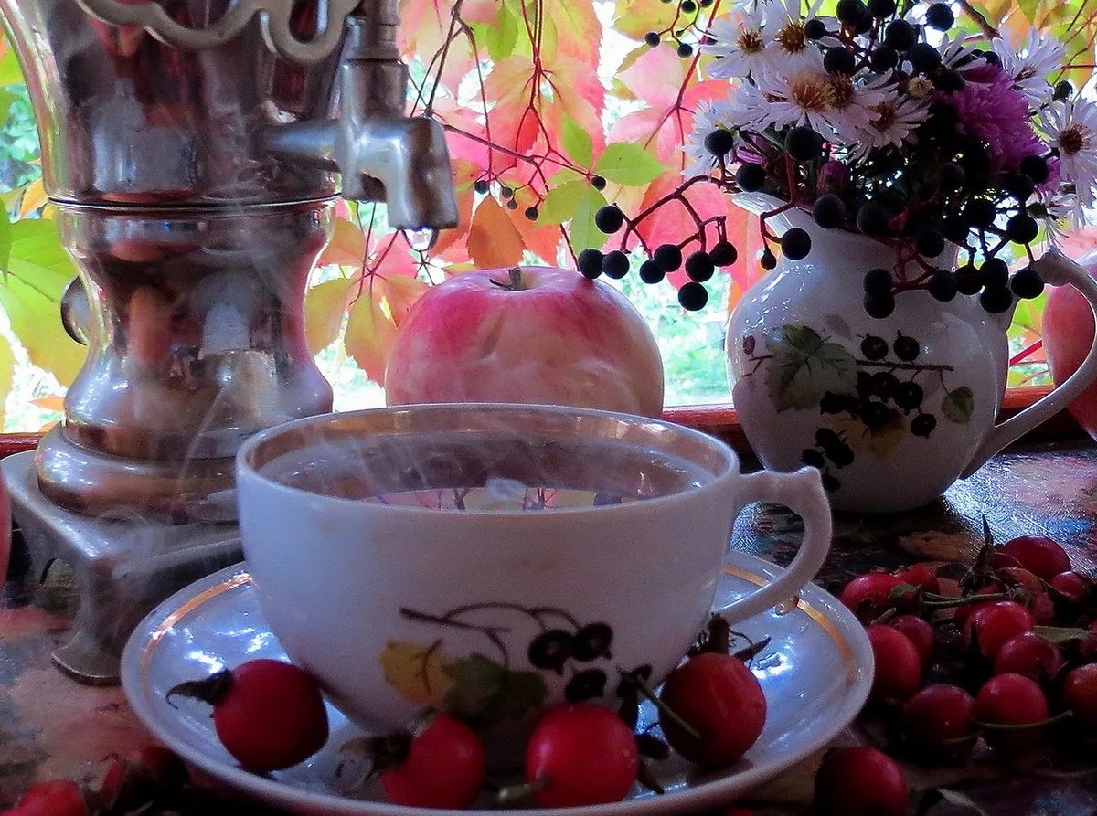 Красивое чаепитие