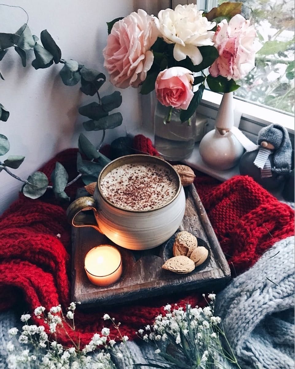 Лето кофе цветы