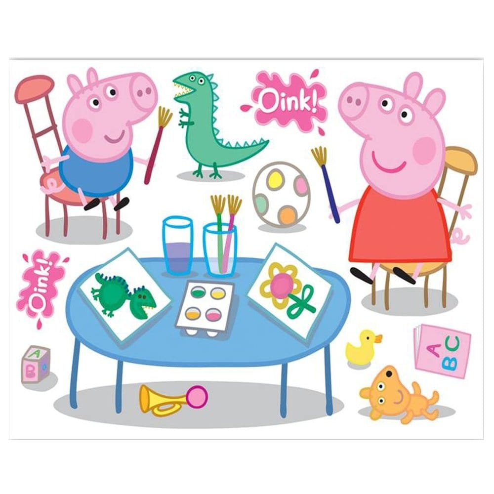 Наклейки Свинка Пеппа