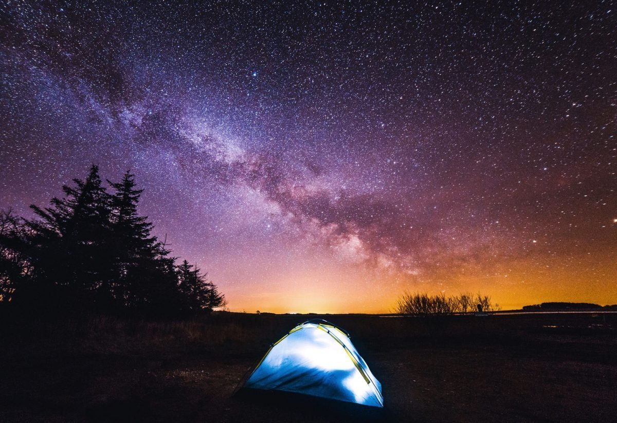 Звездное небо четкое