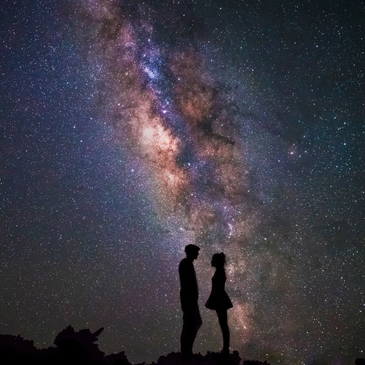 Поцелуй под звездами