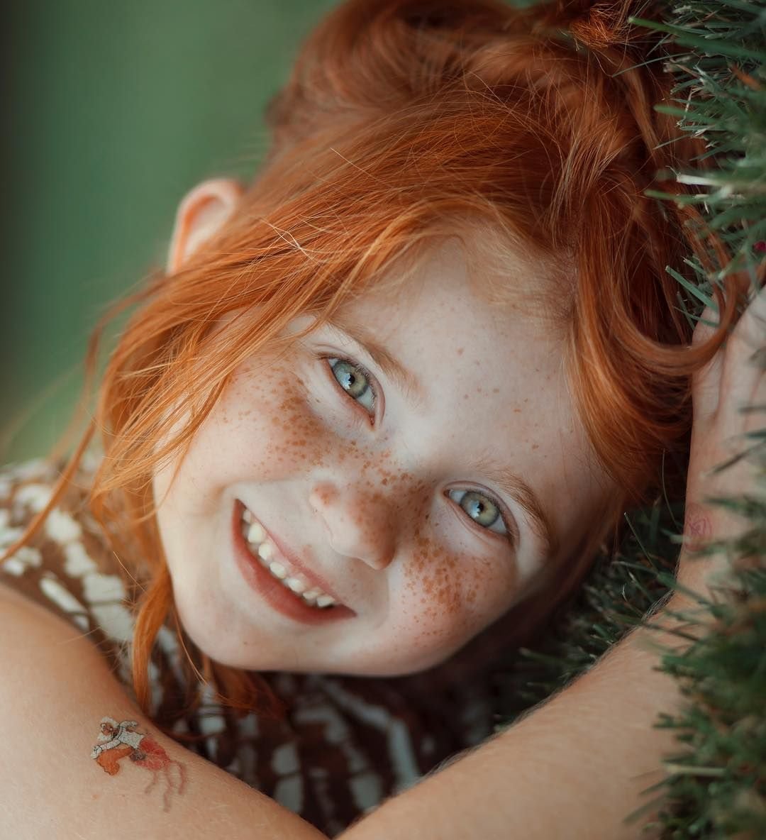 Дети с рыжими волосами