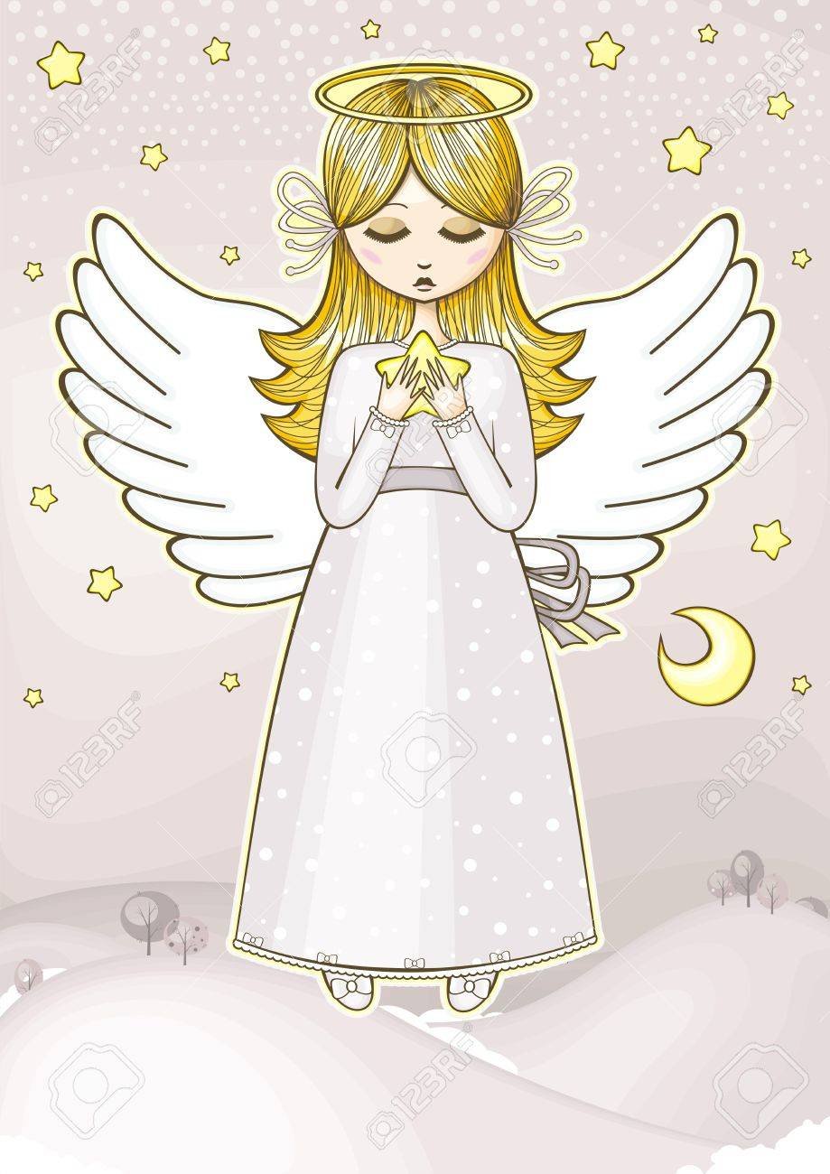 Ангелочек со звездой