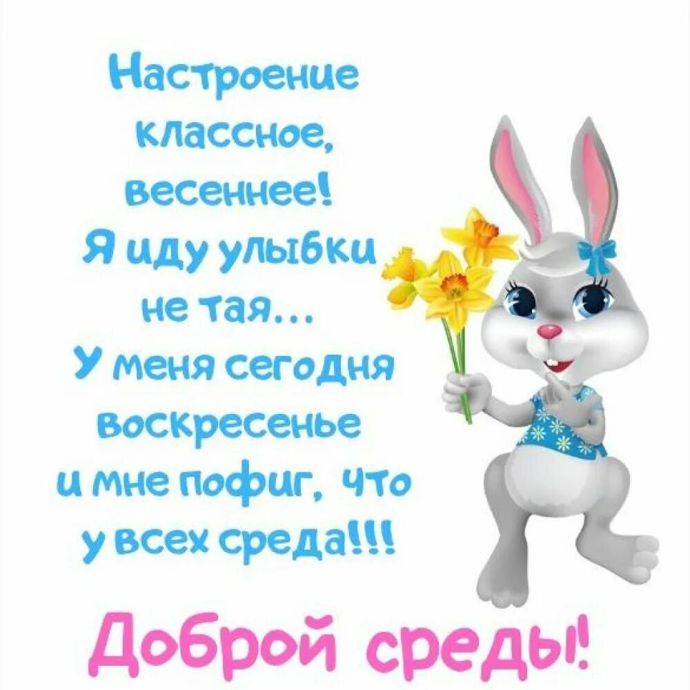 Поздравления со средой в картинках