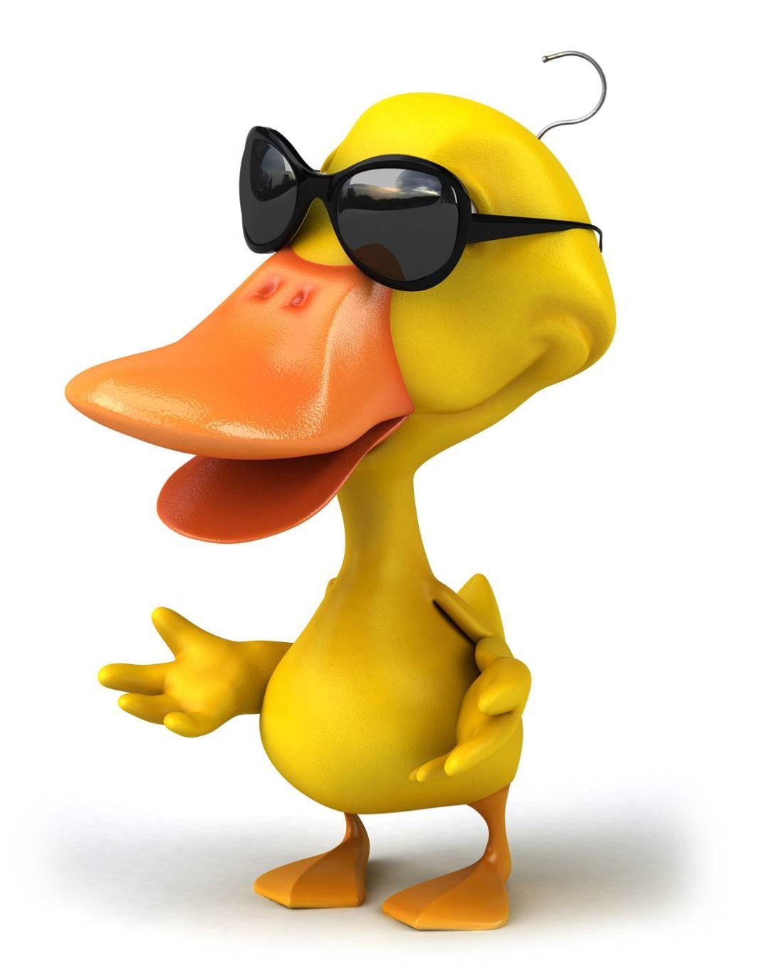 Смешная утка