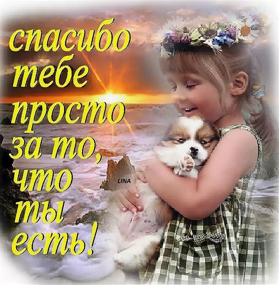 Благодарность за дружбу