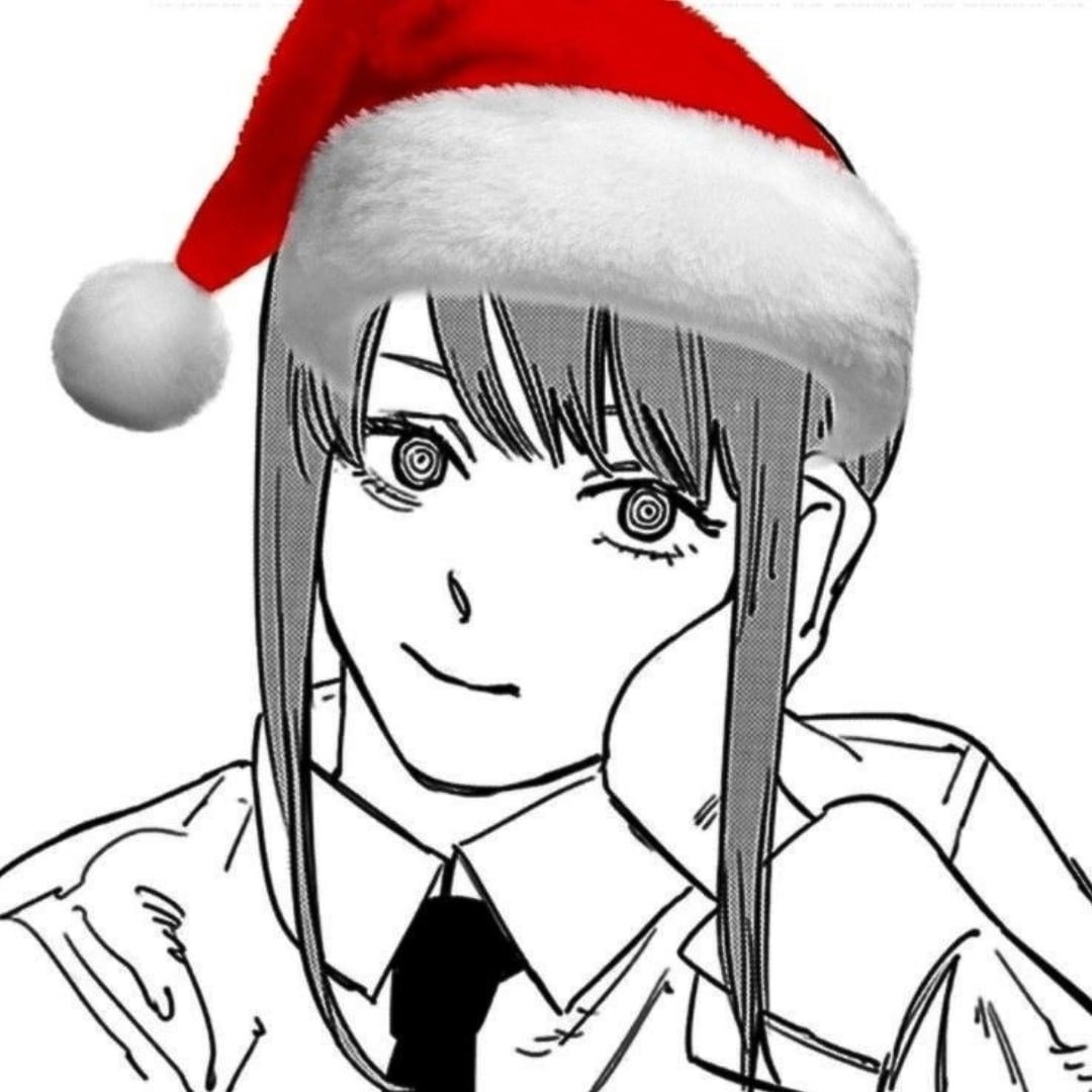 Новогодние авы авы человек бензопила