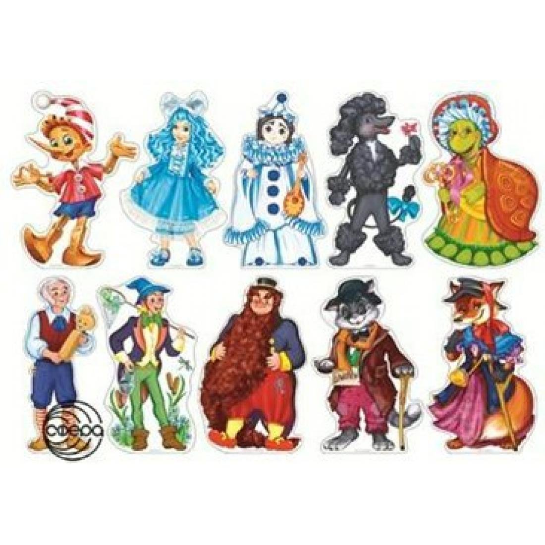 Герои сказки золотой ключик