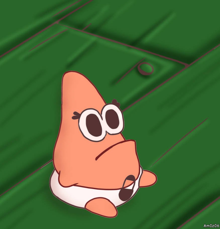 Патрик слюни