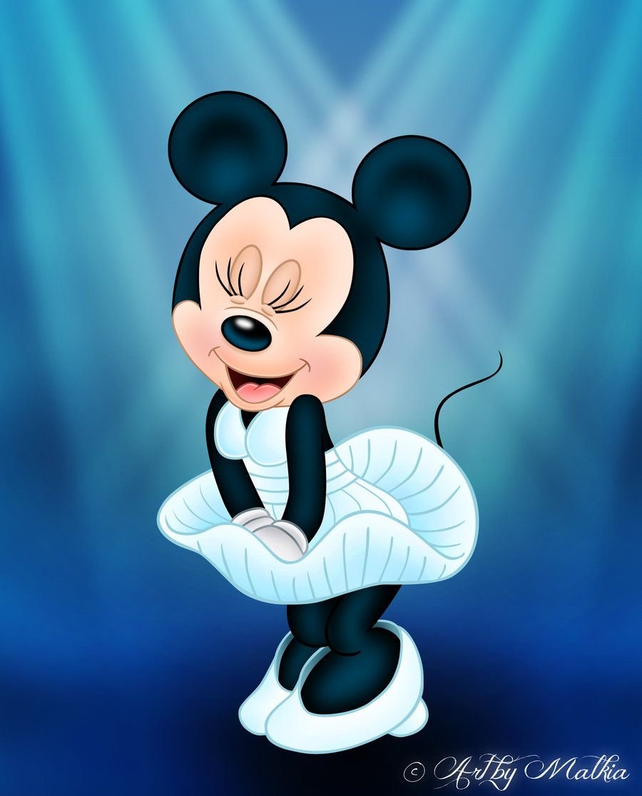 Мэрилин Монро мультяшная