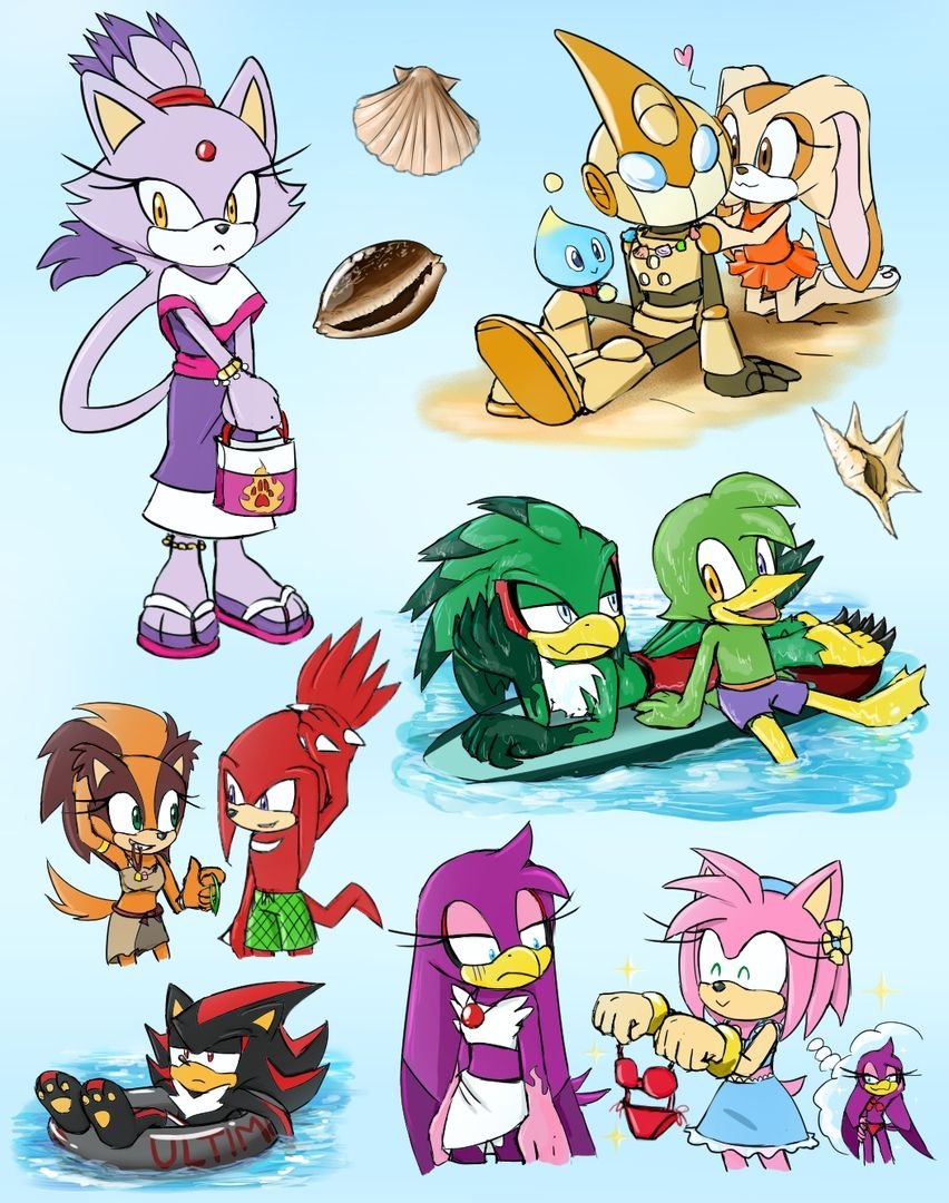 STH Sonic персонажи