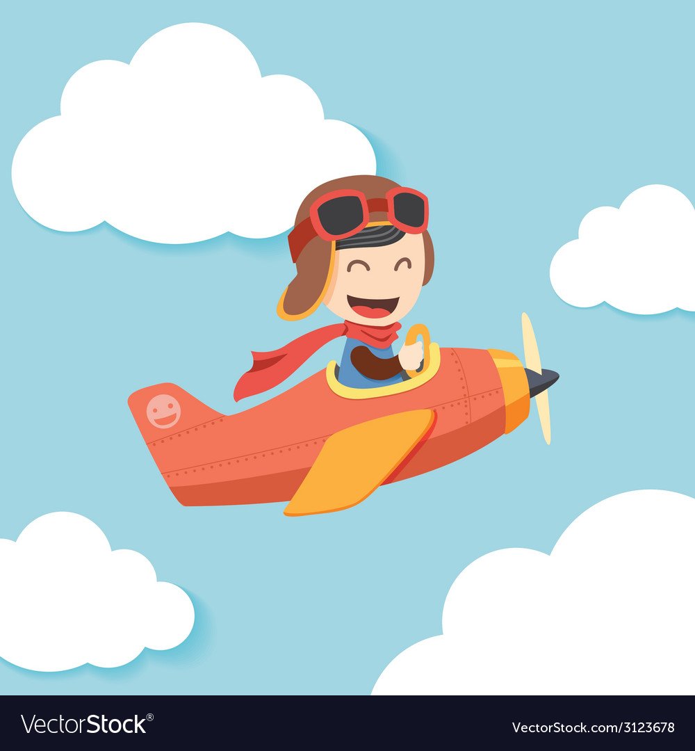 Детский фон самолеты