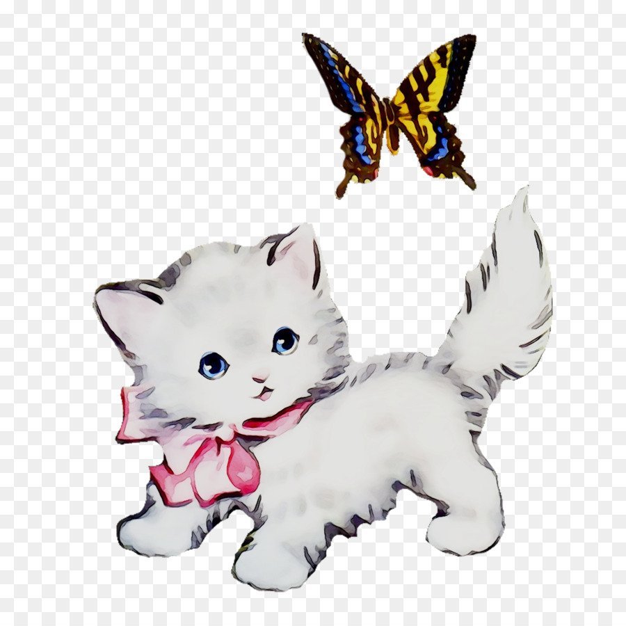 Котенок на прозрачном фоне