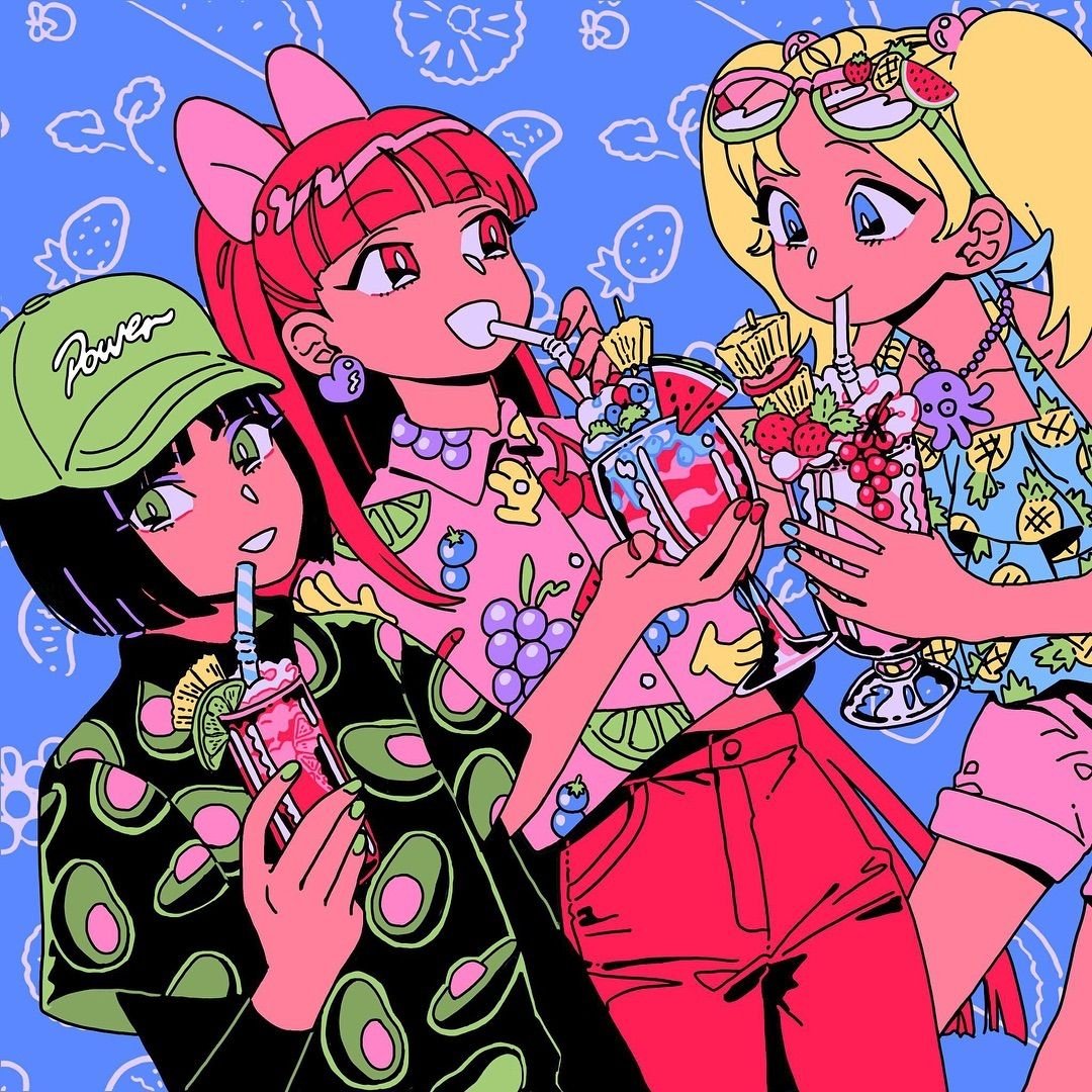 Powerpuff girls Эстетика