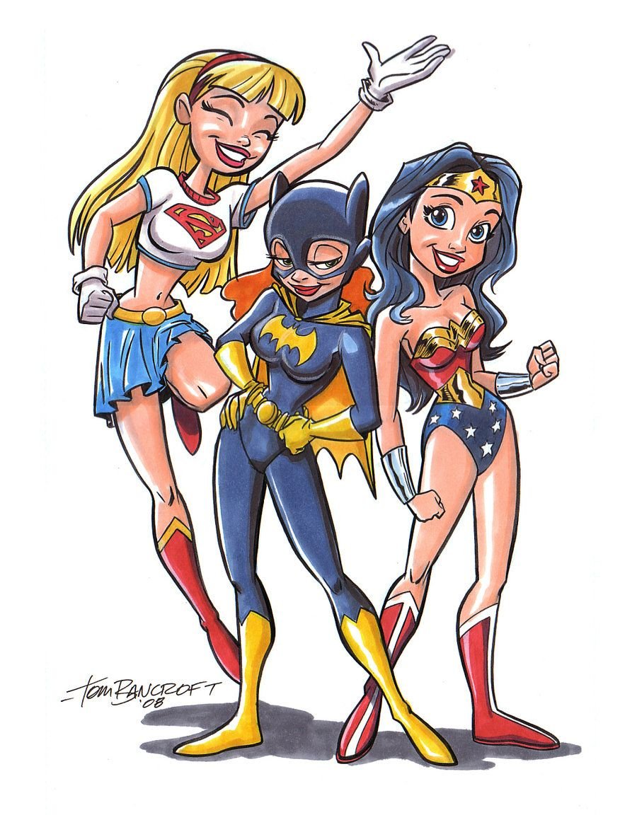 DC супергер Херо гёрл бетгёрл