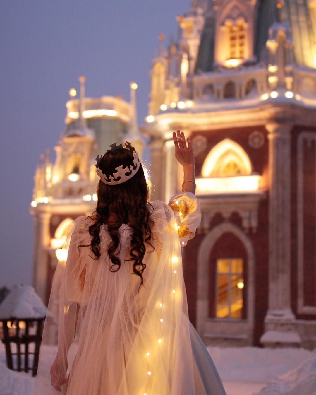 Принцесса спиной