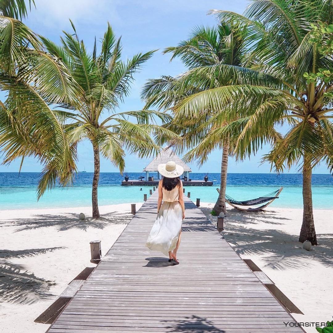 Анюта рай Мальдивы