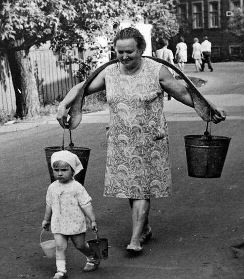 Советские родители и дети