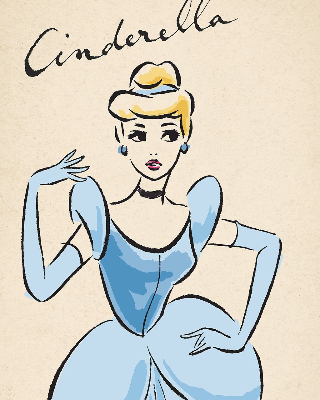 Золушка поп арт