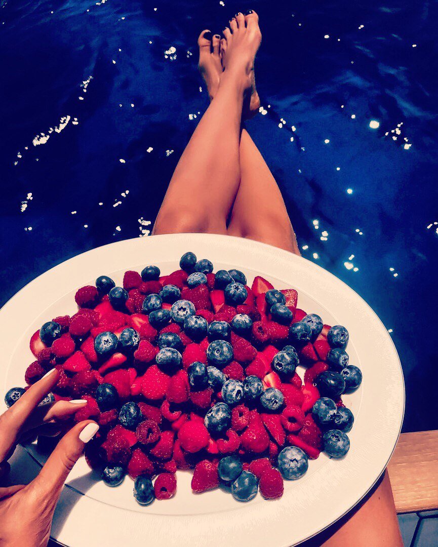 Доброе утро лето малина