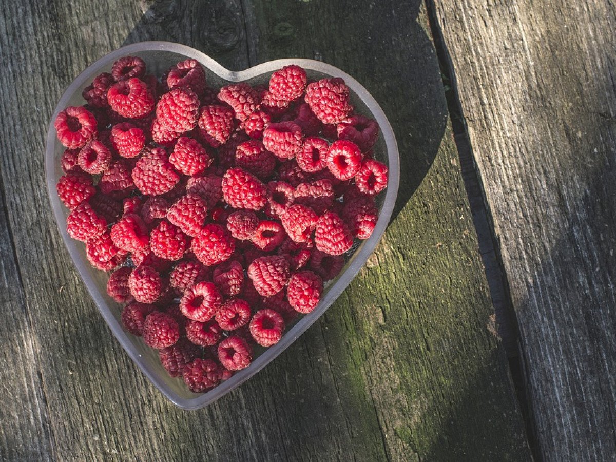 Клубника в тарелке