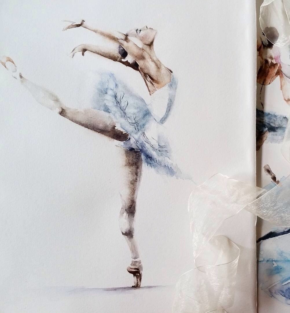 Балет акварель