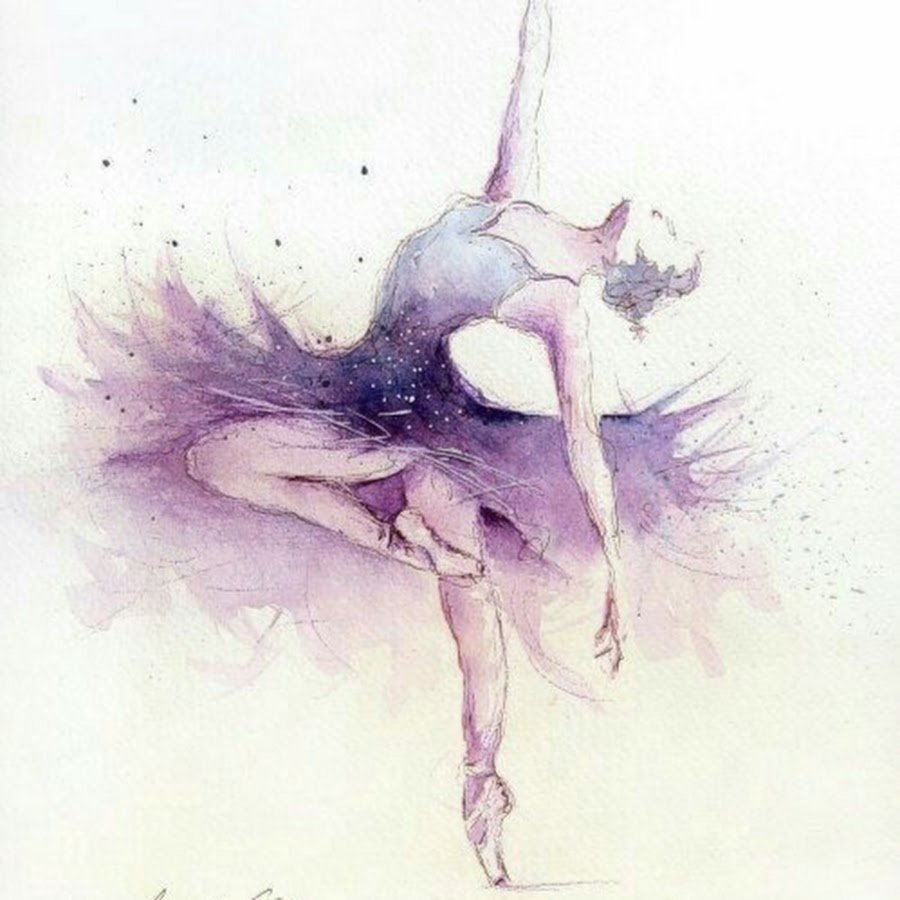 Балерина набросок