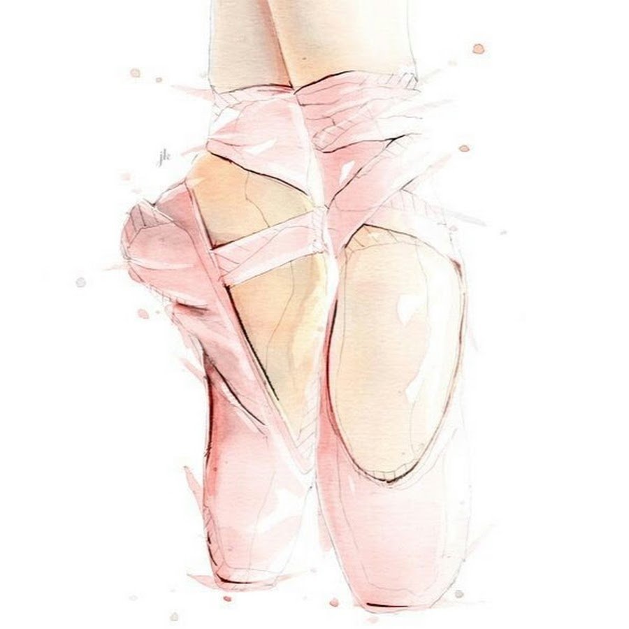 Балерина рисунок карандашом