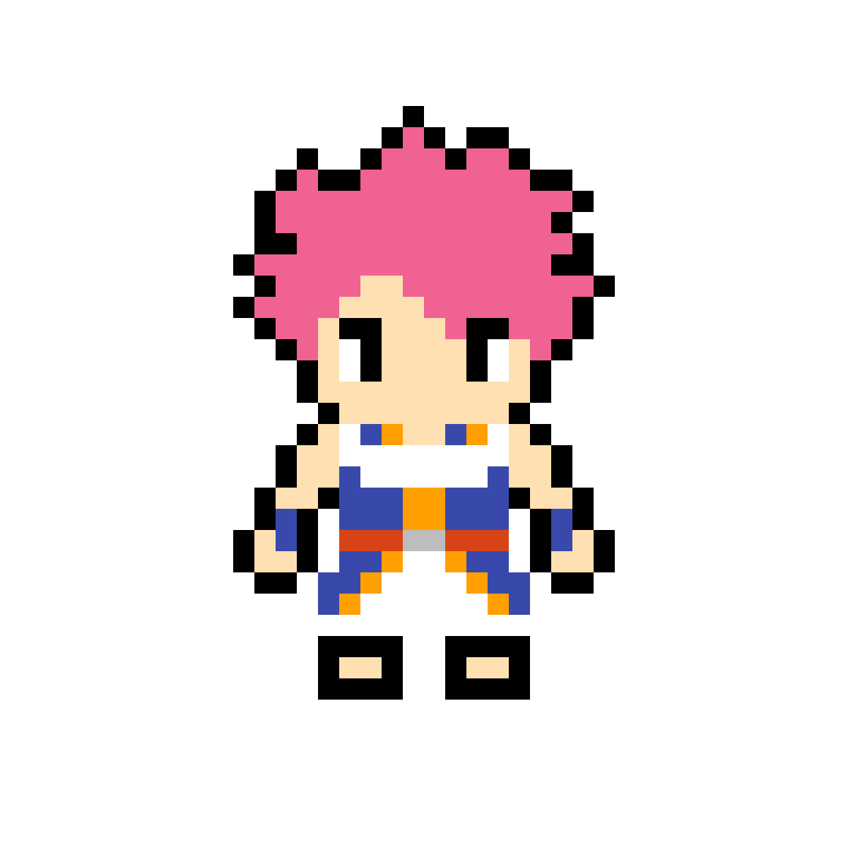 Аниме по пикселям