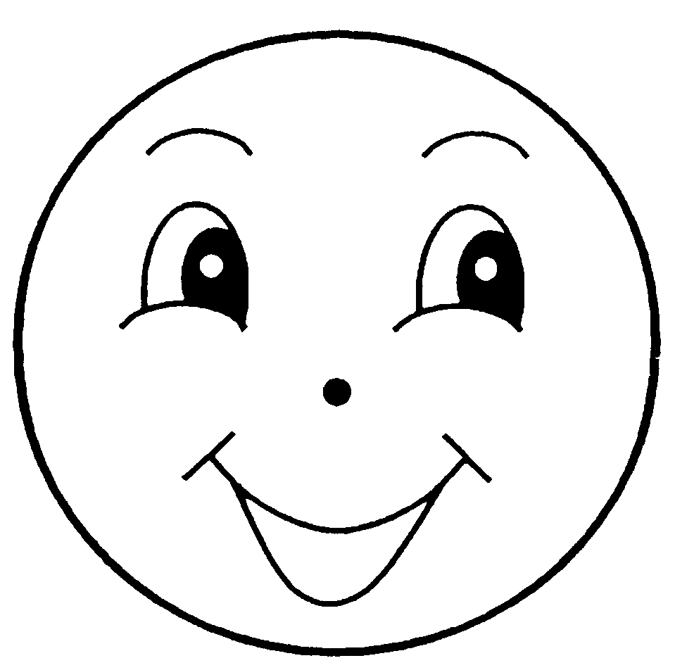 Раскраска Колобок для детей 3-4 лет