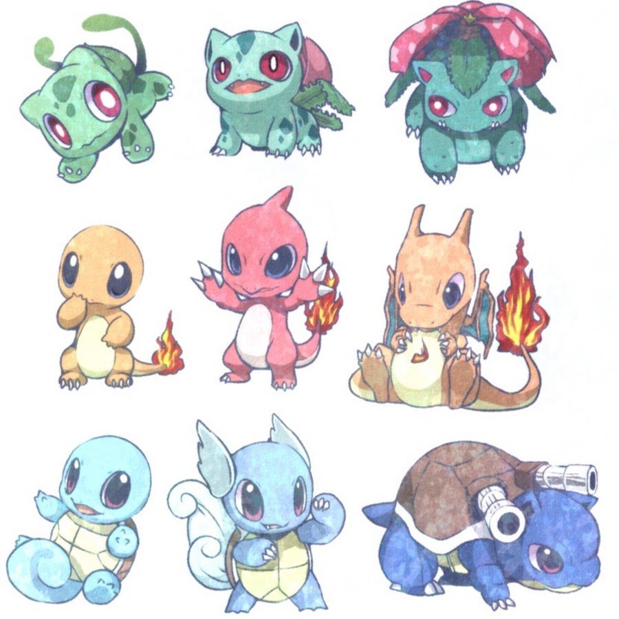 Бейби покемоны