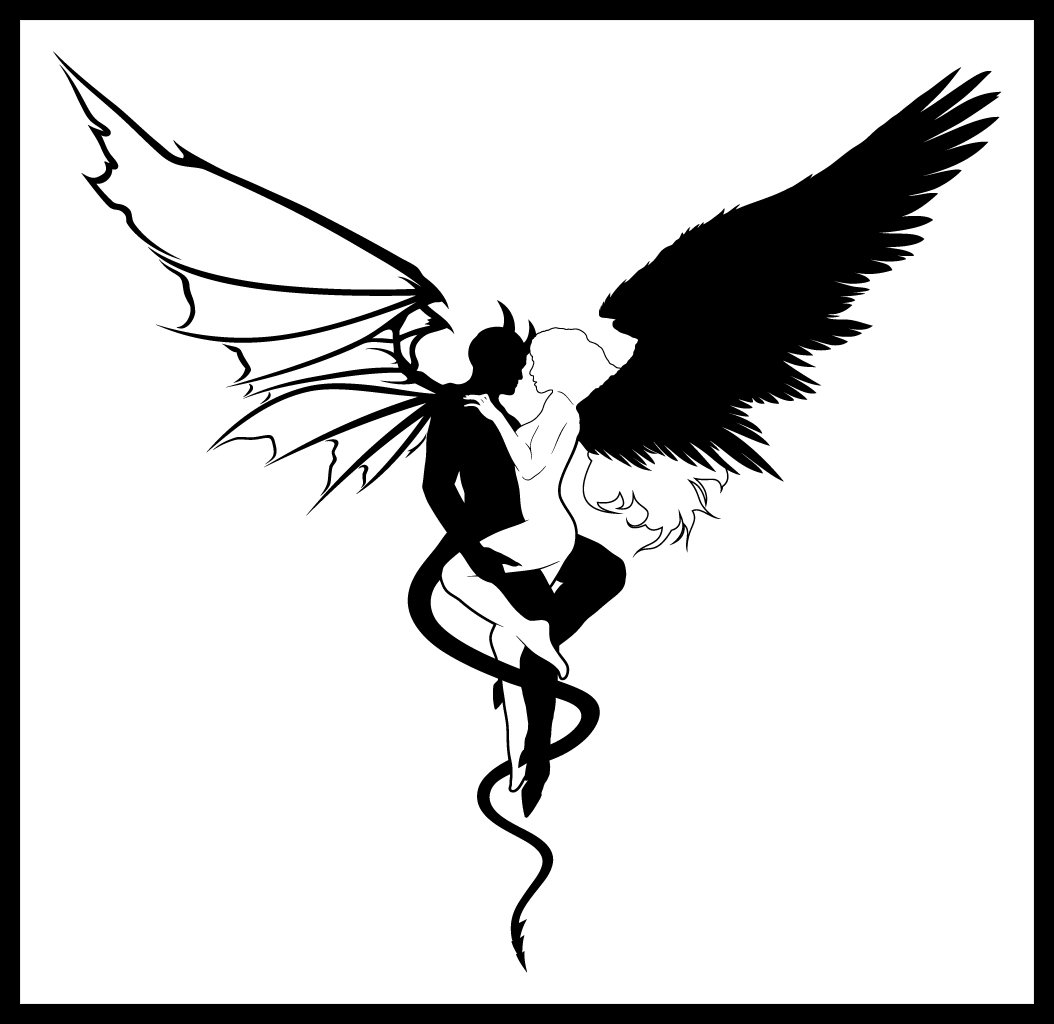 Силуэтные тату